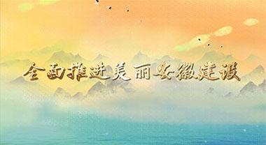 全面推进美丽安徽建设